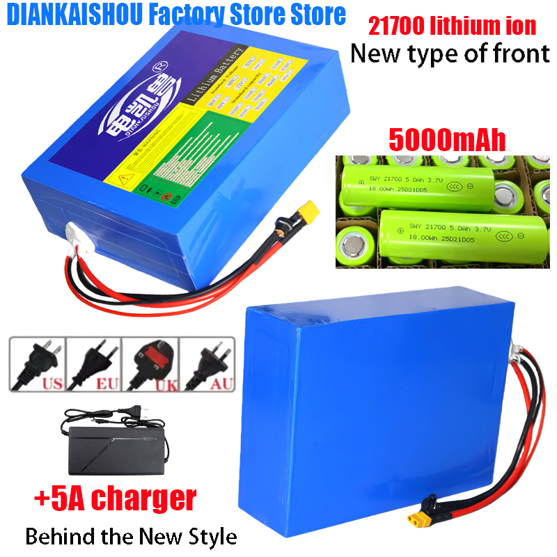 Новый литиевый аккумуляторный  – обзор и цена 60V 30Ah 21700 Battery Pack