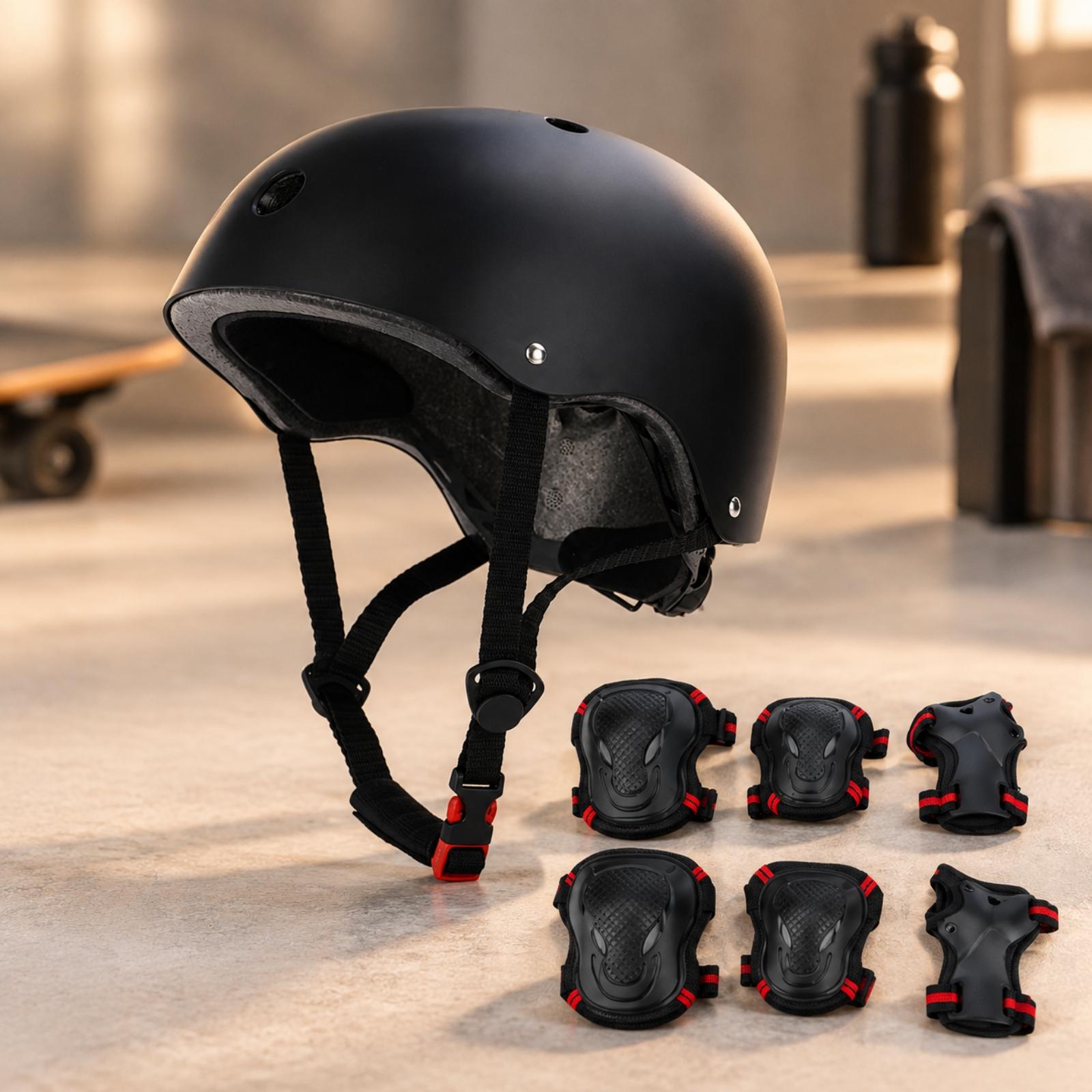 Матовый черный многофункционал – обзор и цена Scooter Helmet Set