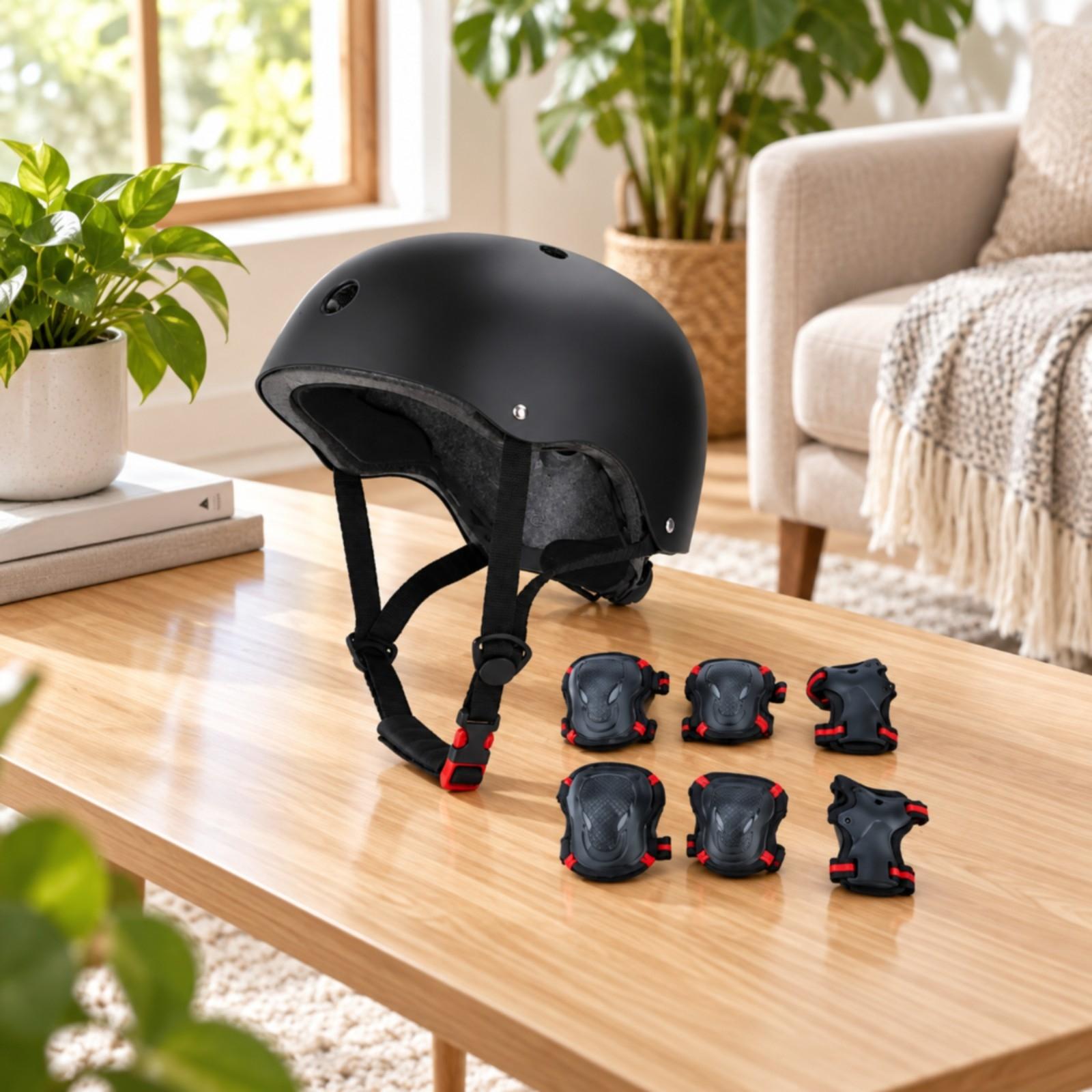Матовый черный многофункционал – обзор и цена Scooter Helmet Set