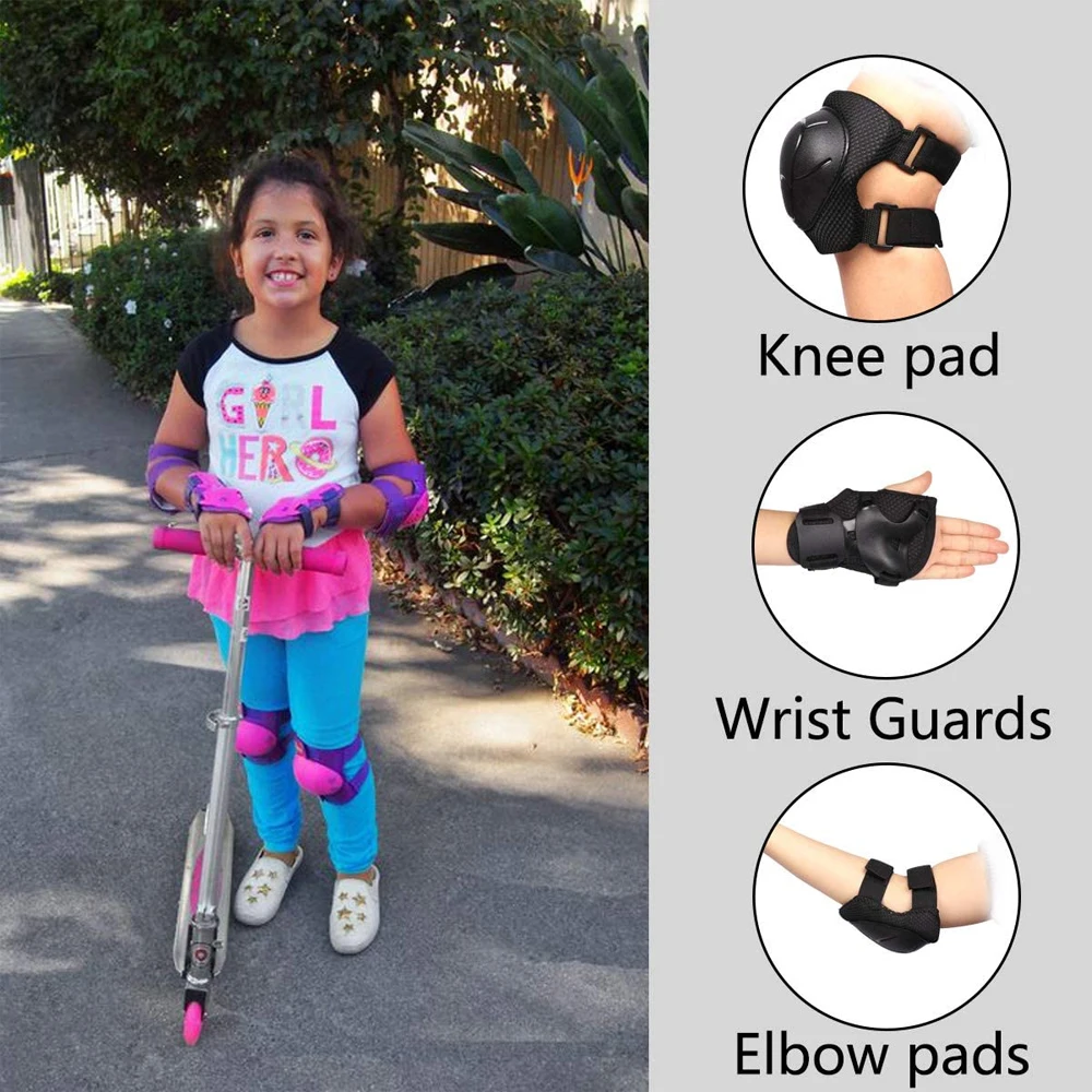7 шт./комплект, Детский защитн – обзор и цена Scooter Helmet Set
