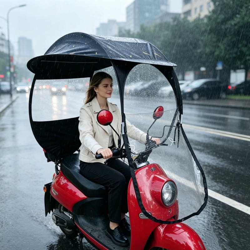 Ветрозащитный и водонепроницае – обзор и цена Electric Scooter Rain Cover
