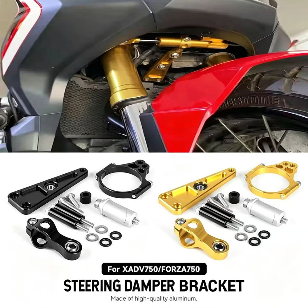 Мотоцикл для Honda XADV 750 X- – обзор и цена Steering Damper Stabilizer Kit Cnc