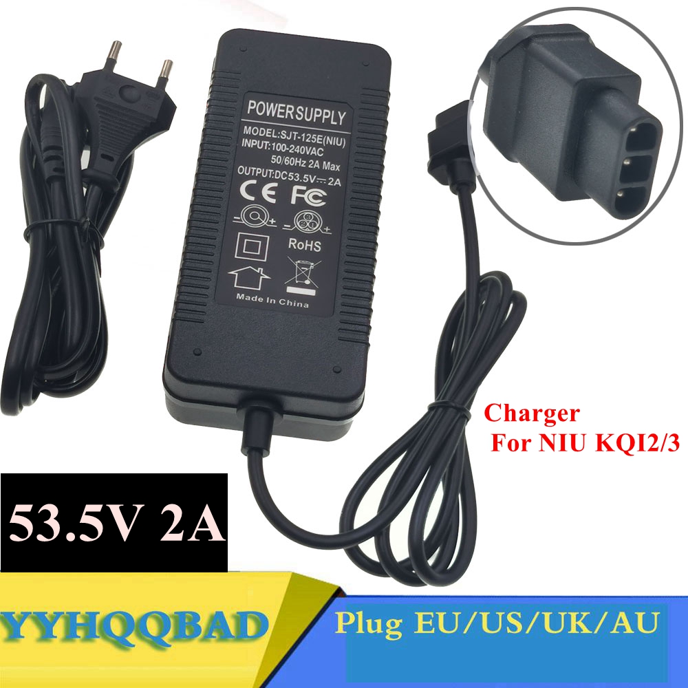Зарядное устройство 53,5 в, 2  – обзор и цена Electric Scooter Charger