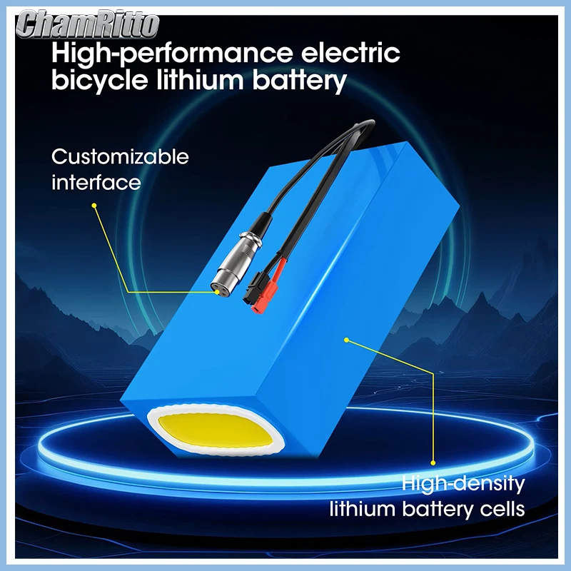 Электрический велосипед Chamri – обзор и цена 60V 30Ah 21700 Battery Pack