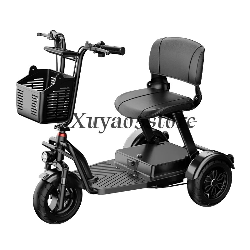 Электрический трицикл для дома – обзор и цена Folding Electric Scooter