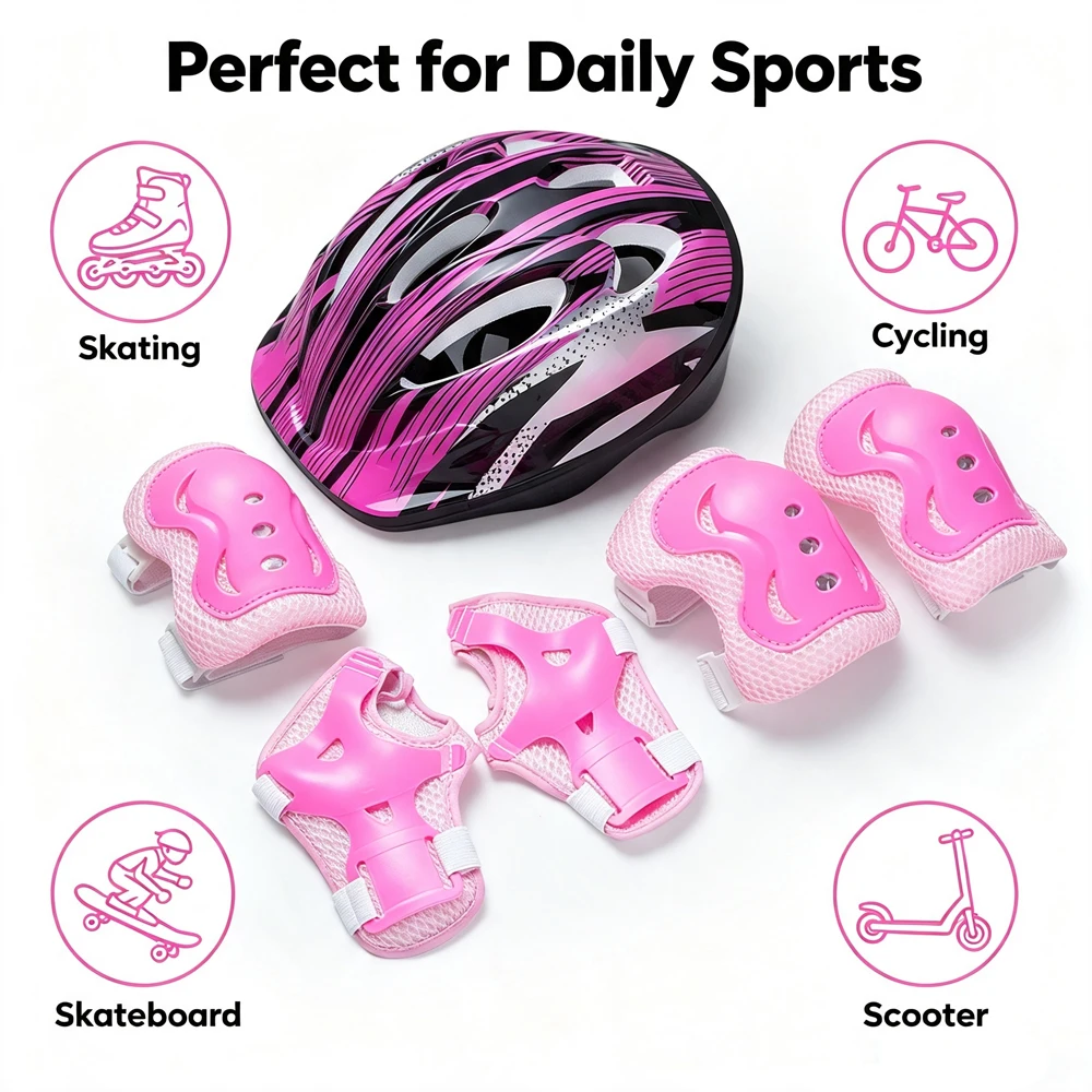 Комплект из 7 предметов для за – обзор и цена Scooter Helmet Set
