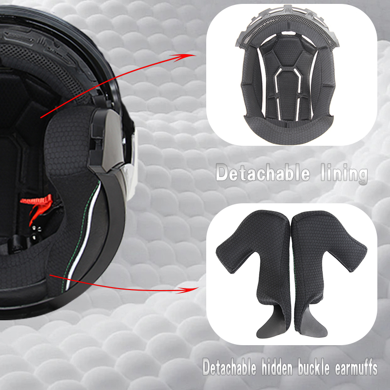 715 Мотоциклетный шлем с откры – обзор и цена Scooter Helmet Set